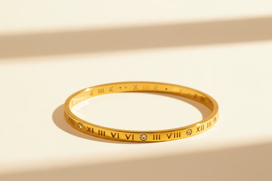 Roman Numeral Bangle