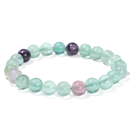 Genuine Gemstone Bracelet-Fluorite