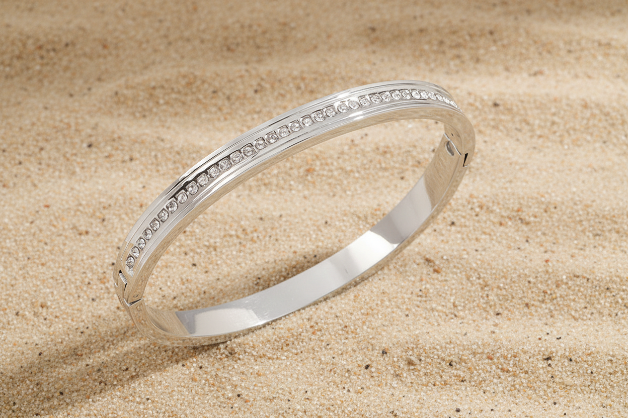 Crystal Band Bangle