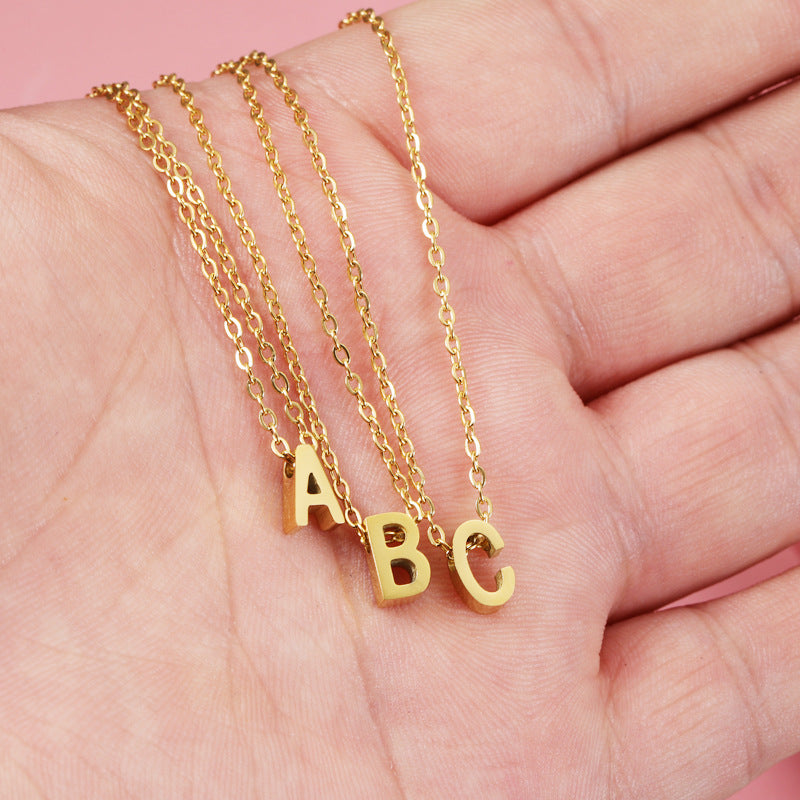 Initial Necklace (Gold)