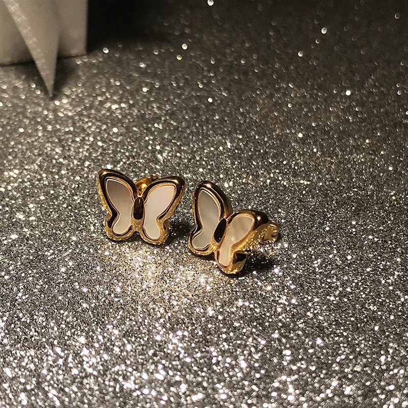 Butterfly Stud Earrings