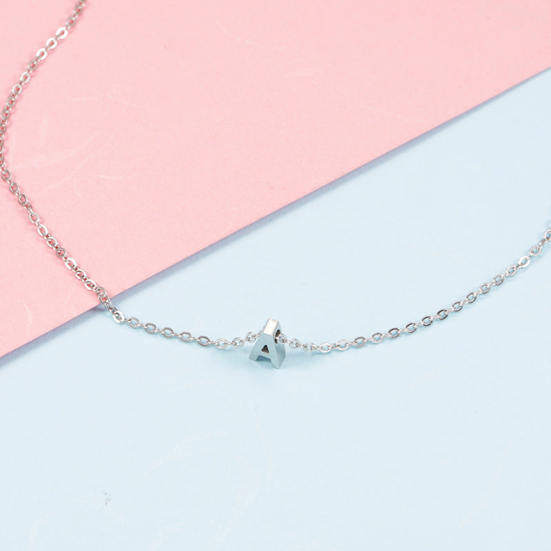 Initial Necklace (Silver)