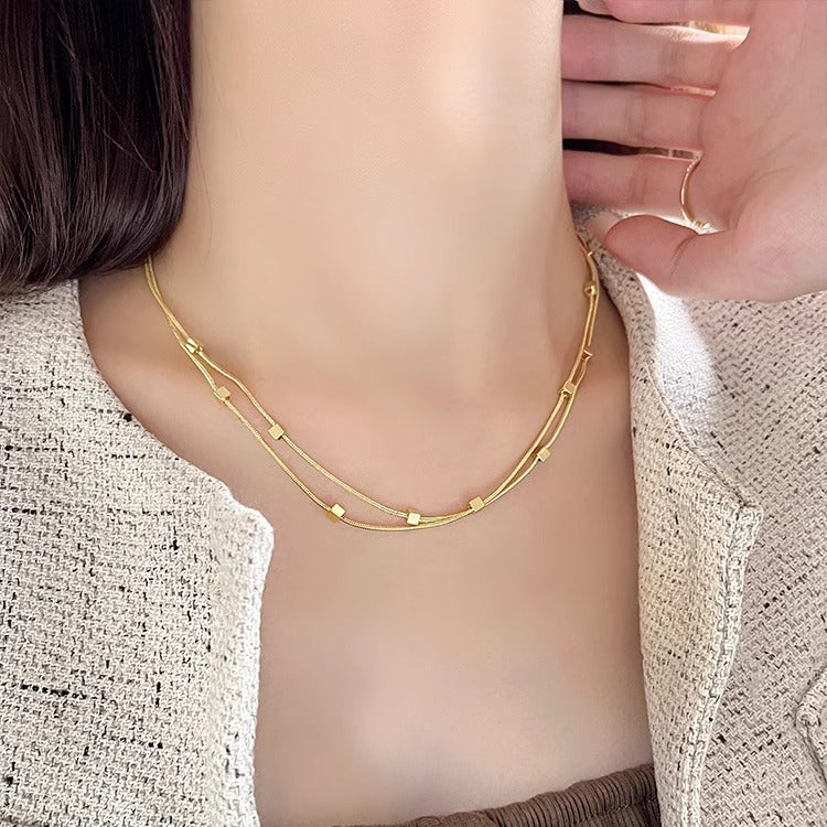 Double Square Choker