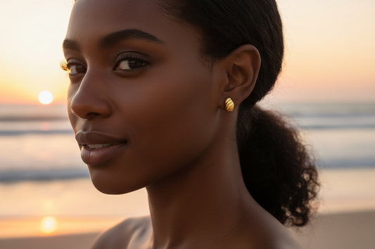Croissant Earrings