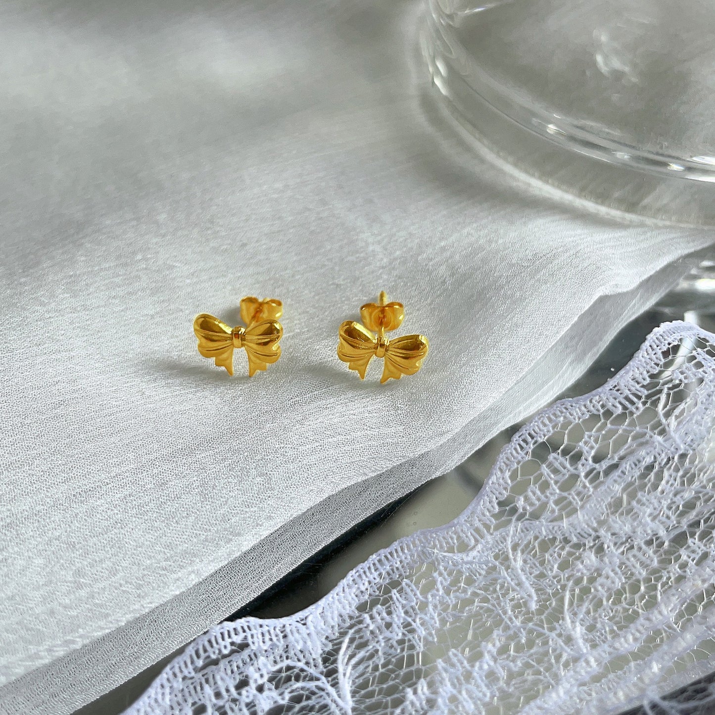 Bow Stud Earrings