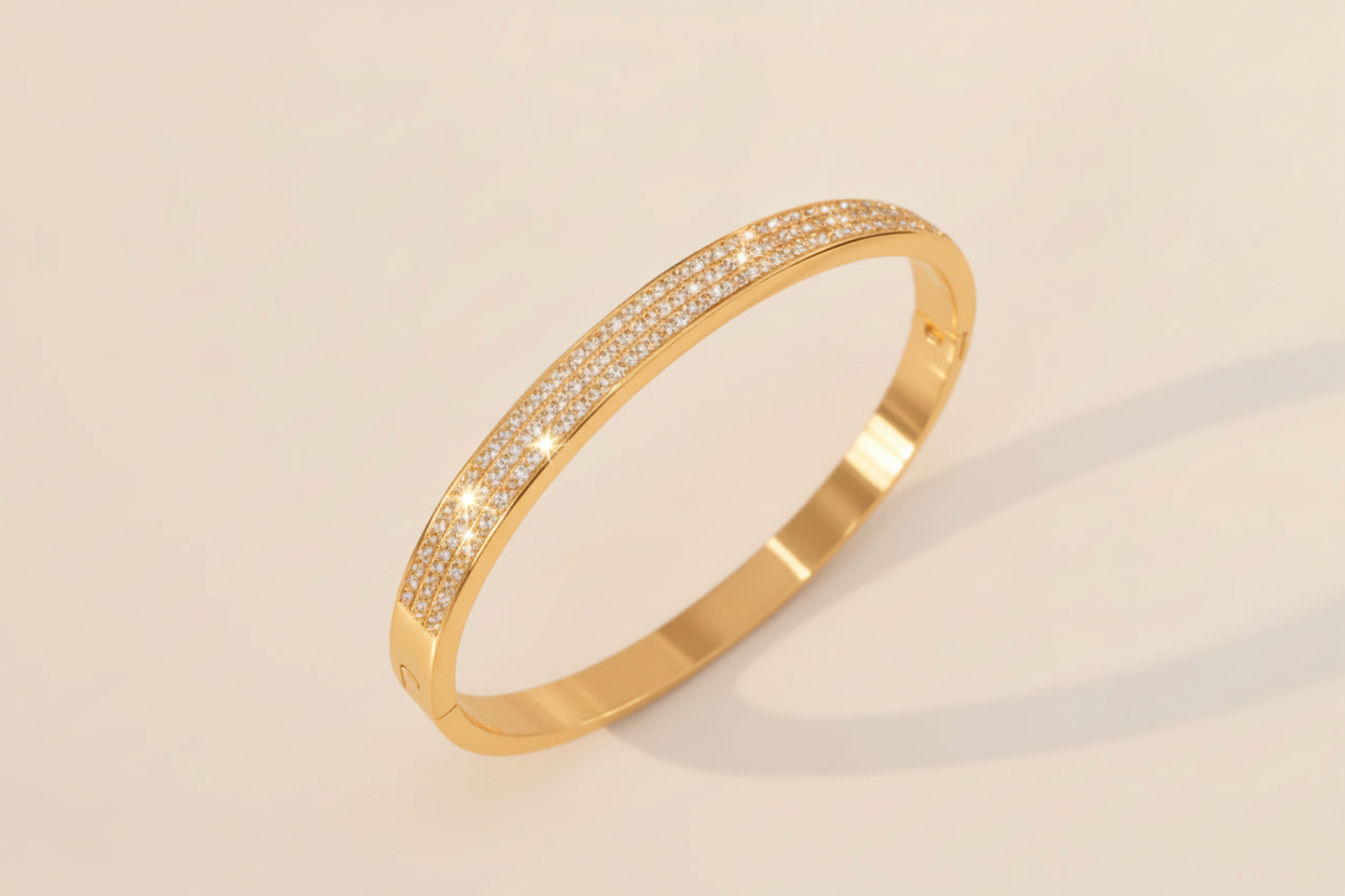 Rhinestone Bangle
