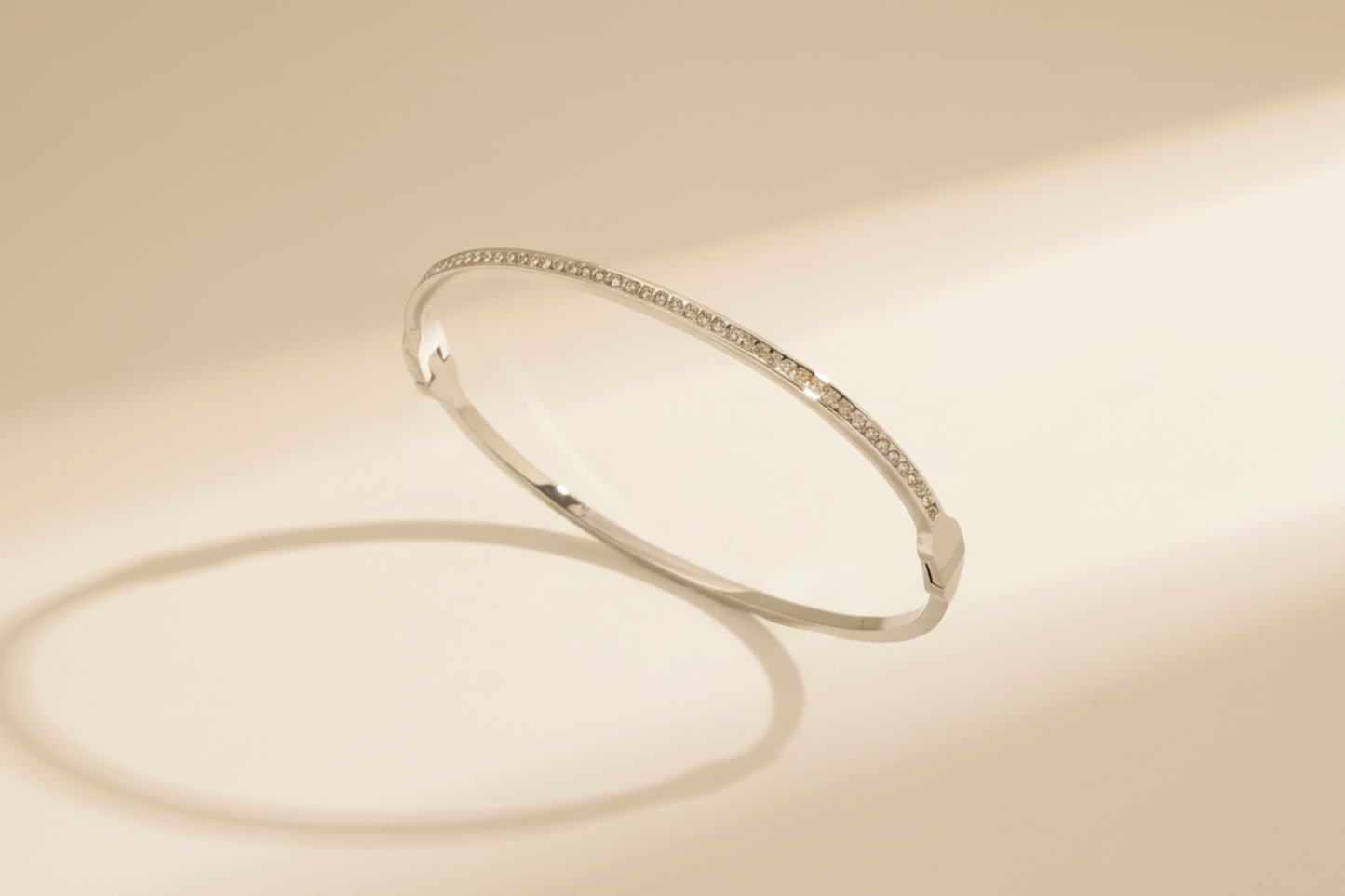 Thin Crystal Bangle