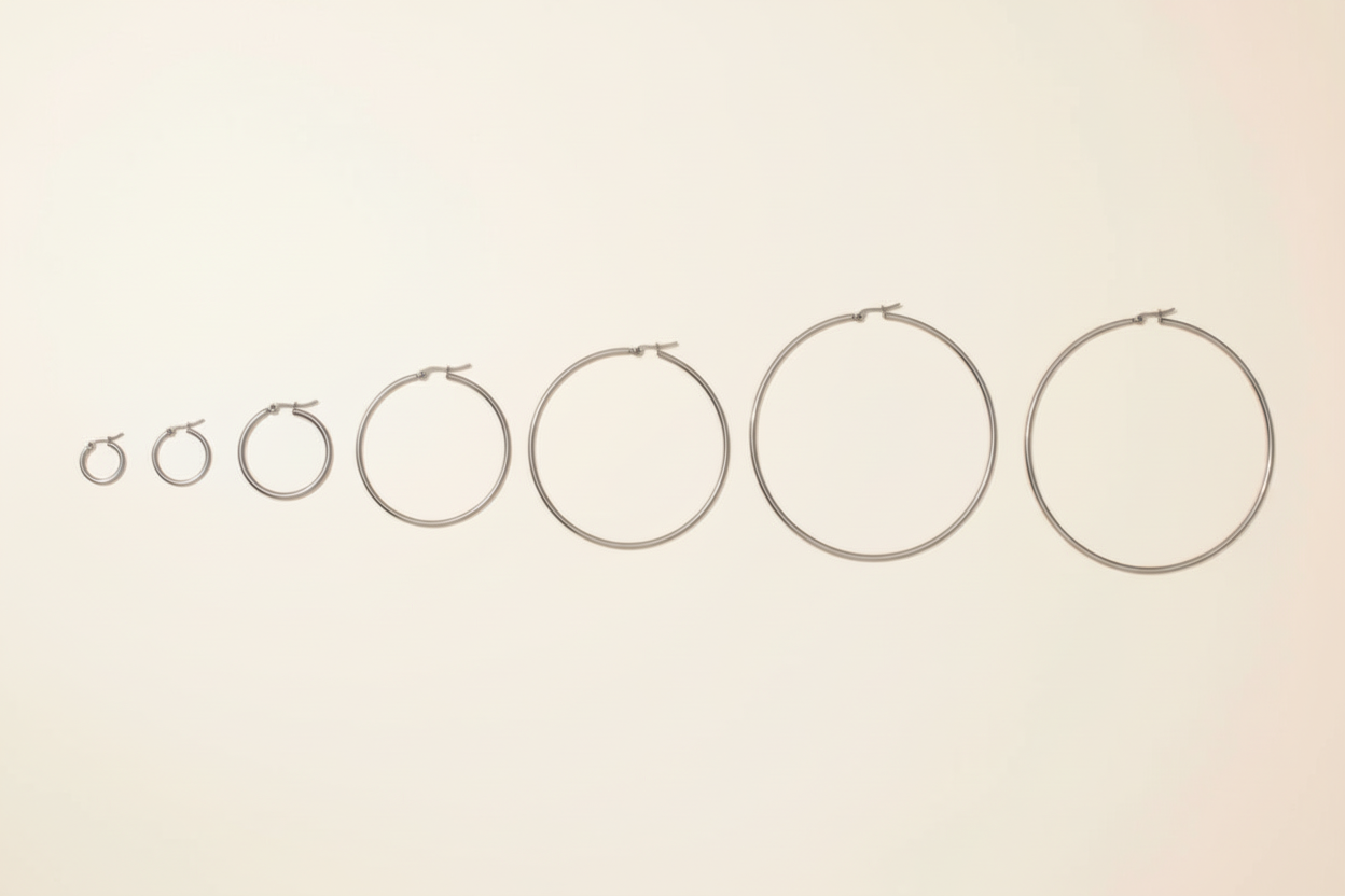 Titanium Hoops
