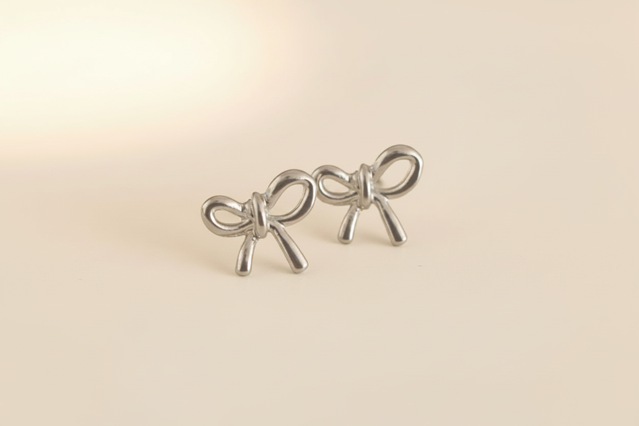 Bow Stud Earrings
