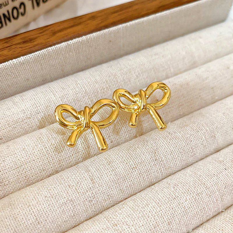 Bow Stud Earrings