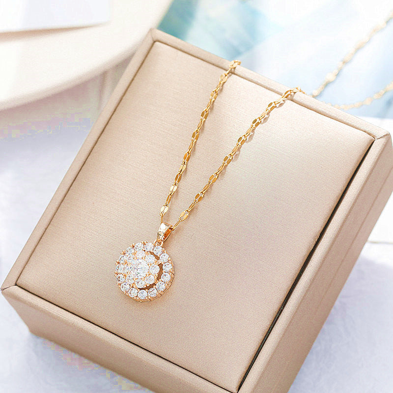 Crystal Pendant Necklace