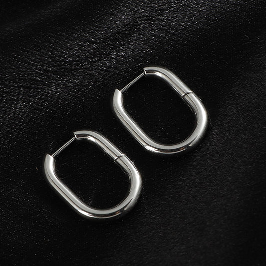 Oval Hoops