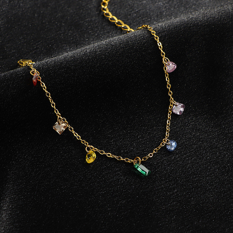 Rainbow Gems Bracelet