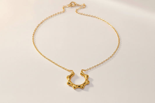 Ring Saver Sun Necklace