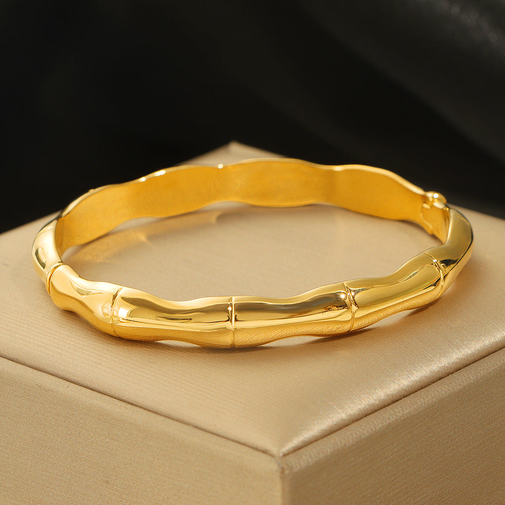Thick Bamboo Bangle