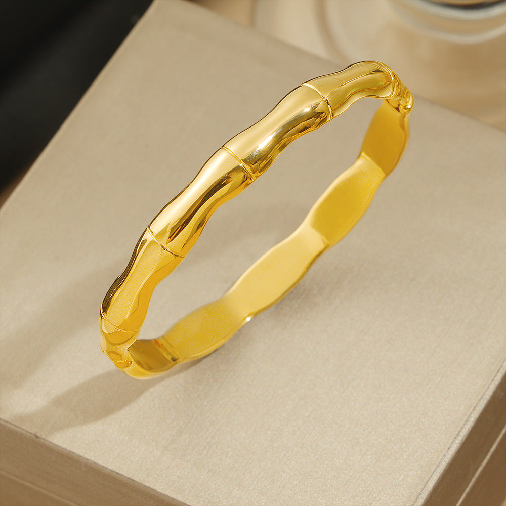Thick Bamboo Bangle