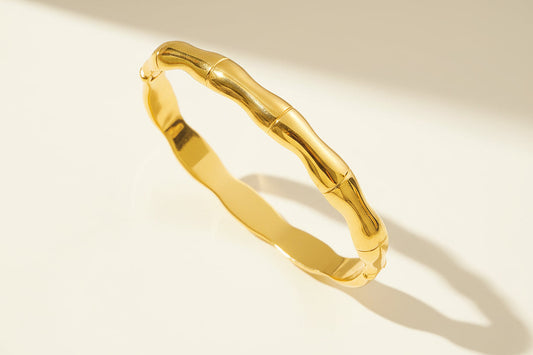 Thick Bamboo Bangle