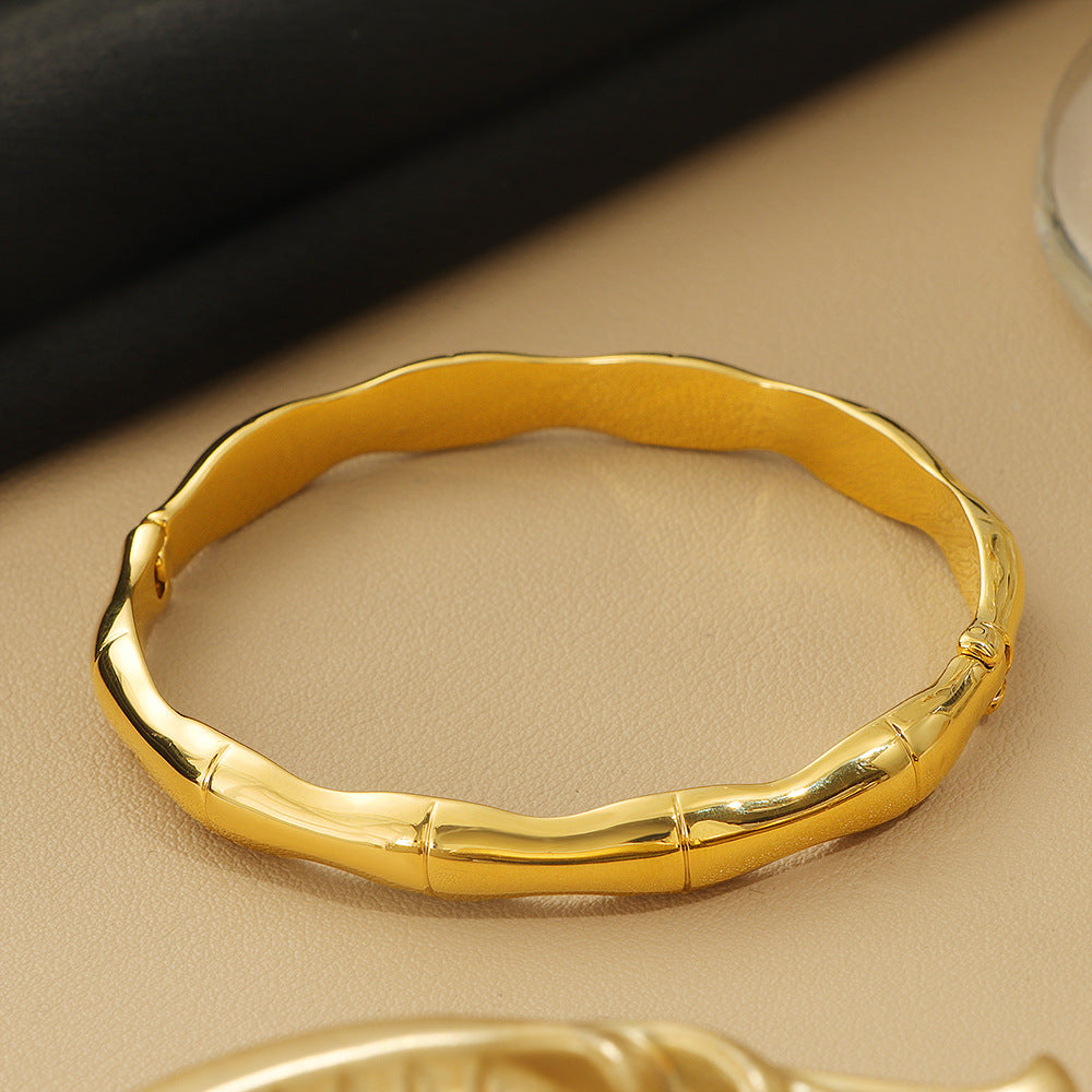 Thick Bamboo Bangle