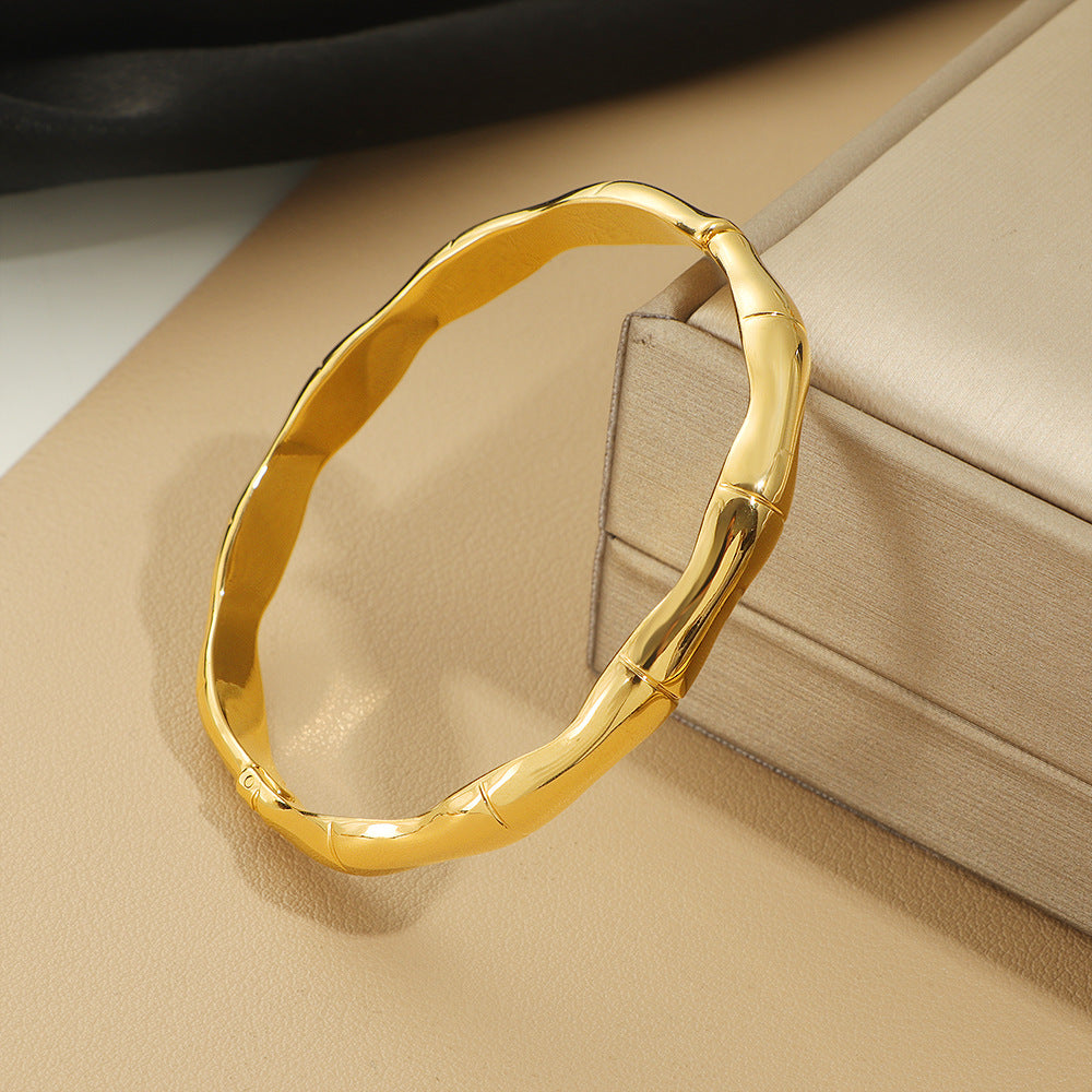Thick Bamboo Bangle