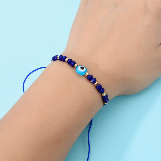 Beaded Evil Eye Bracelet